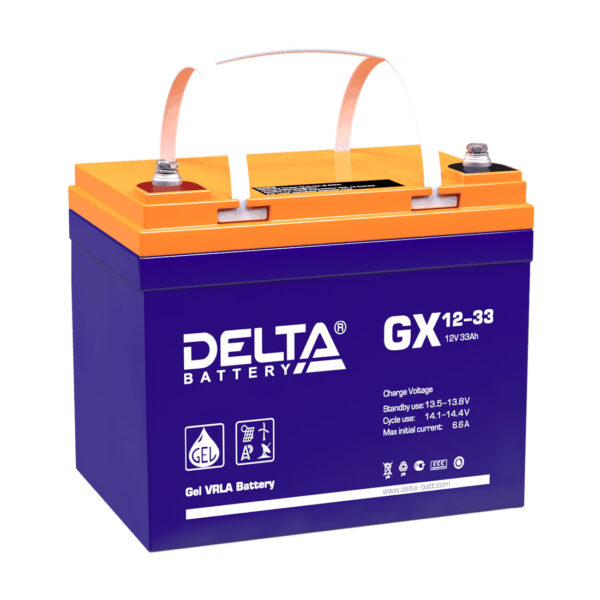 Аккумулятор Delta GX 12-33