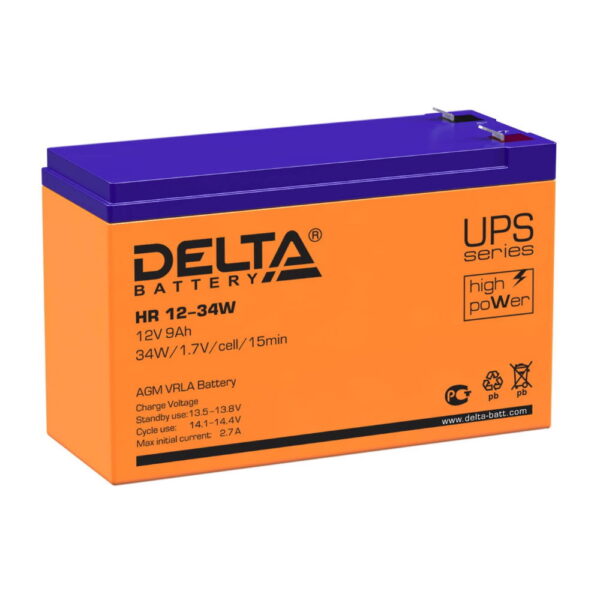 Аккумулятор Delta HR 12-34 W