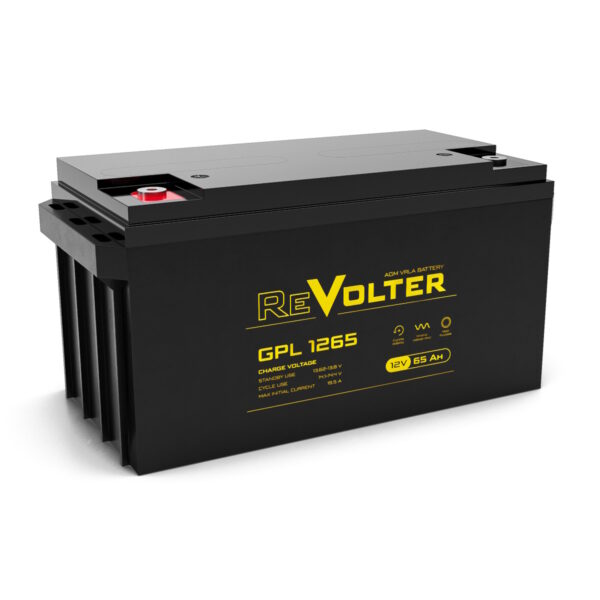 Аккумулятор ReVolter GPL 1265 (12В | 65Ач)