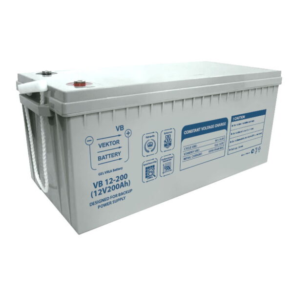 Аккумулятор Vektor VB 12-200 (12В | 200Ач)