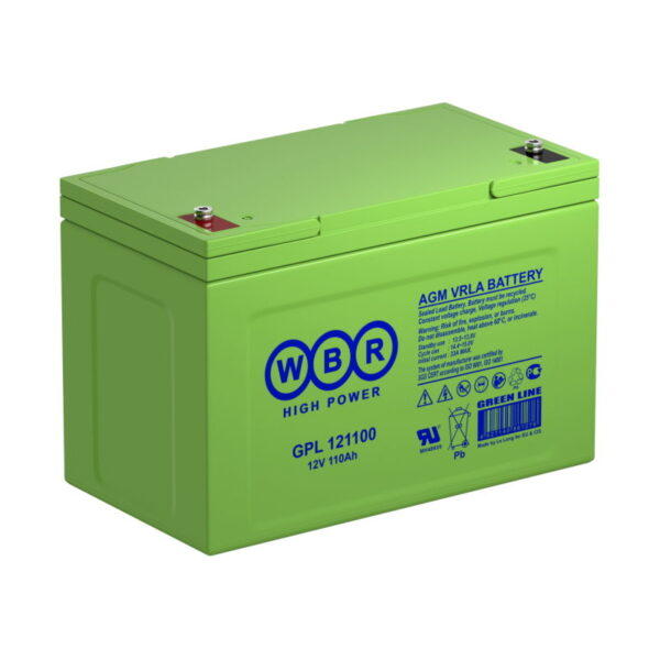 Аккумулятор WBR GPL 121100 (12В | 110Ач)